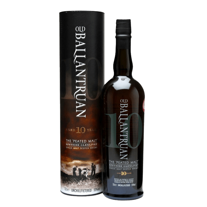 Old Ballantruan 'The Peated Malt' 10 Year Old Single Malt Scotch Whisky (700mL) - Liquor Loot- 