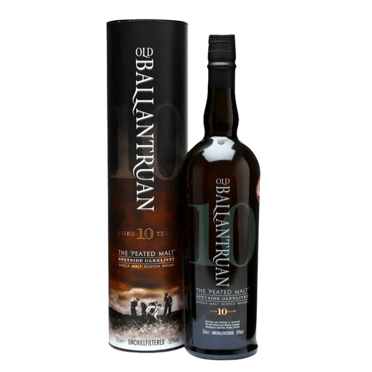  Liquor Loot- Old Ballantruan 'The Peated Malt' 10 Year Old Single Malt Scotch Whisky (700mL) -  