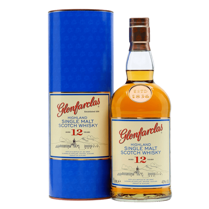 Glenfarclas 12 Year Old Single Malt Scotch Whisky (700mL) - Liquor Loot- 