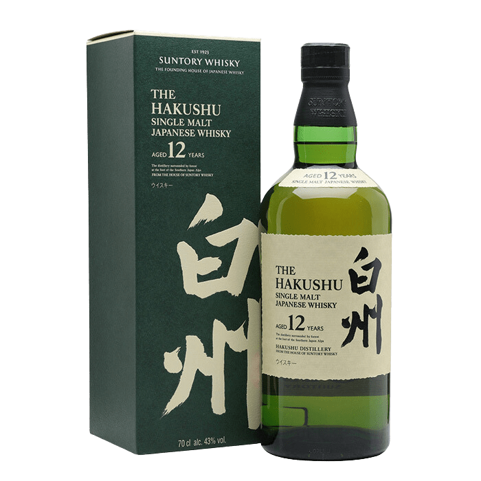 Suntory Hakushu 12 Year Old Single Malt Japanese Whisky (700mL) - Liquor Loot- 