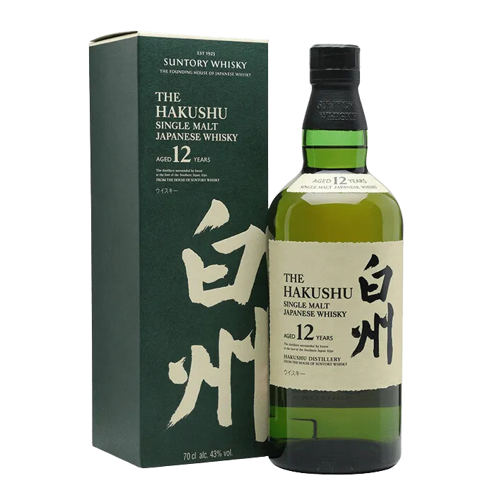  Liquor Loot- Suntory Hakushu 12 Year Old Single Malt Japanese Whisky (700mL) -  
