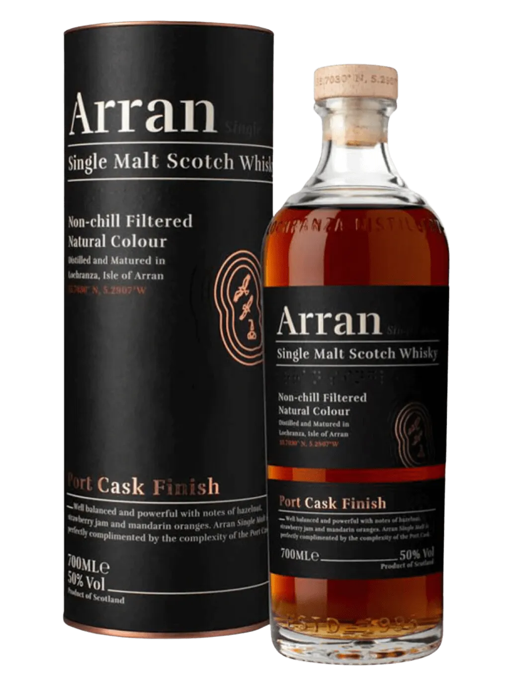  Liquor Loot- Arran Port Cask Finish Single Malt Scotch Whisky (700mL) -  