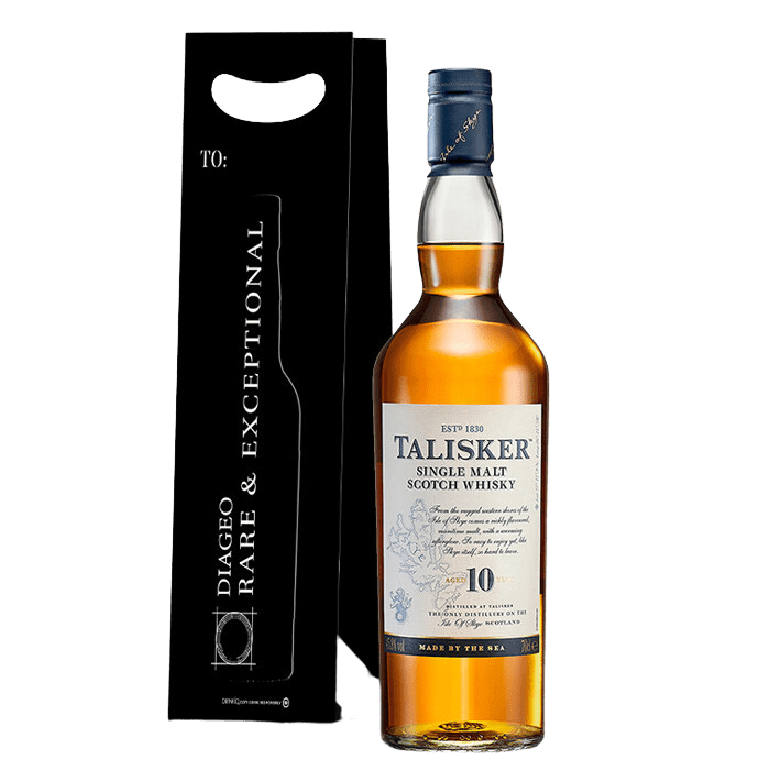 Talisker 10 Year Old Single Malt Scotch Whisky (700mL) - Liquor Loot- 