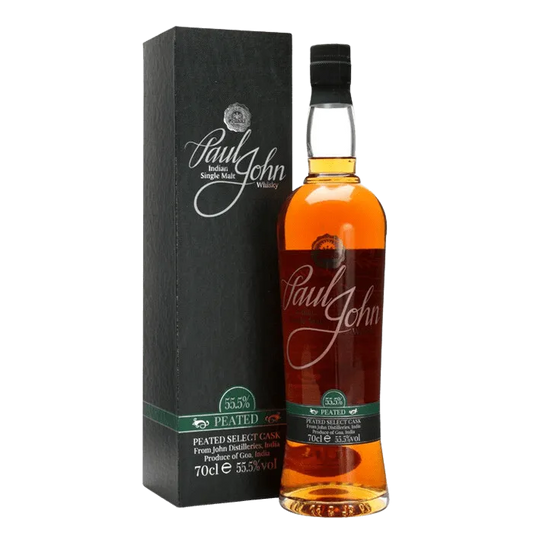  Liquor Loot- Paul John Select Cask Peated Cask Strength Single Malt Indian Whisky (700mL) -  