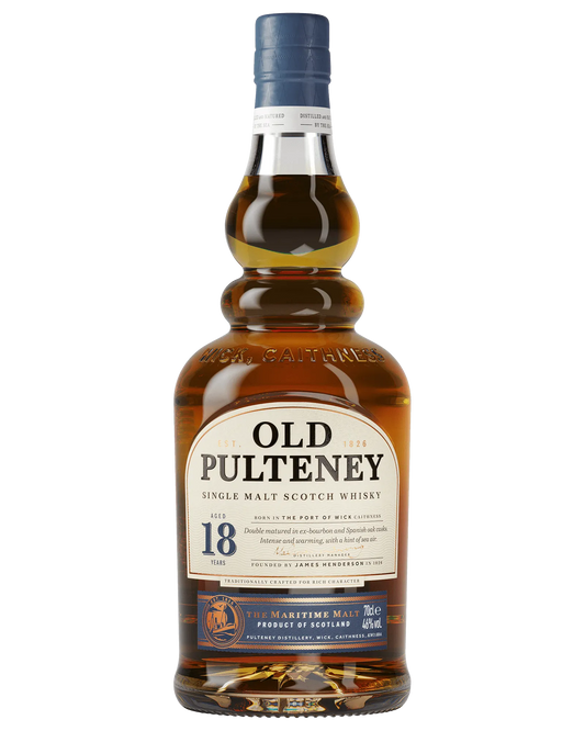  Liquor Loot- Old Pulteney 18 year old Single Malt Scotch Whisky (700mL) -  