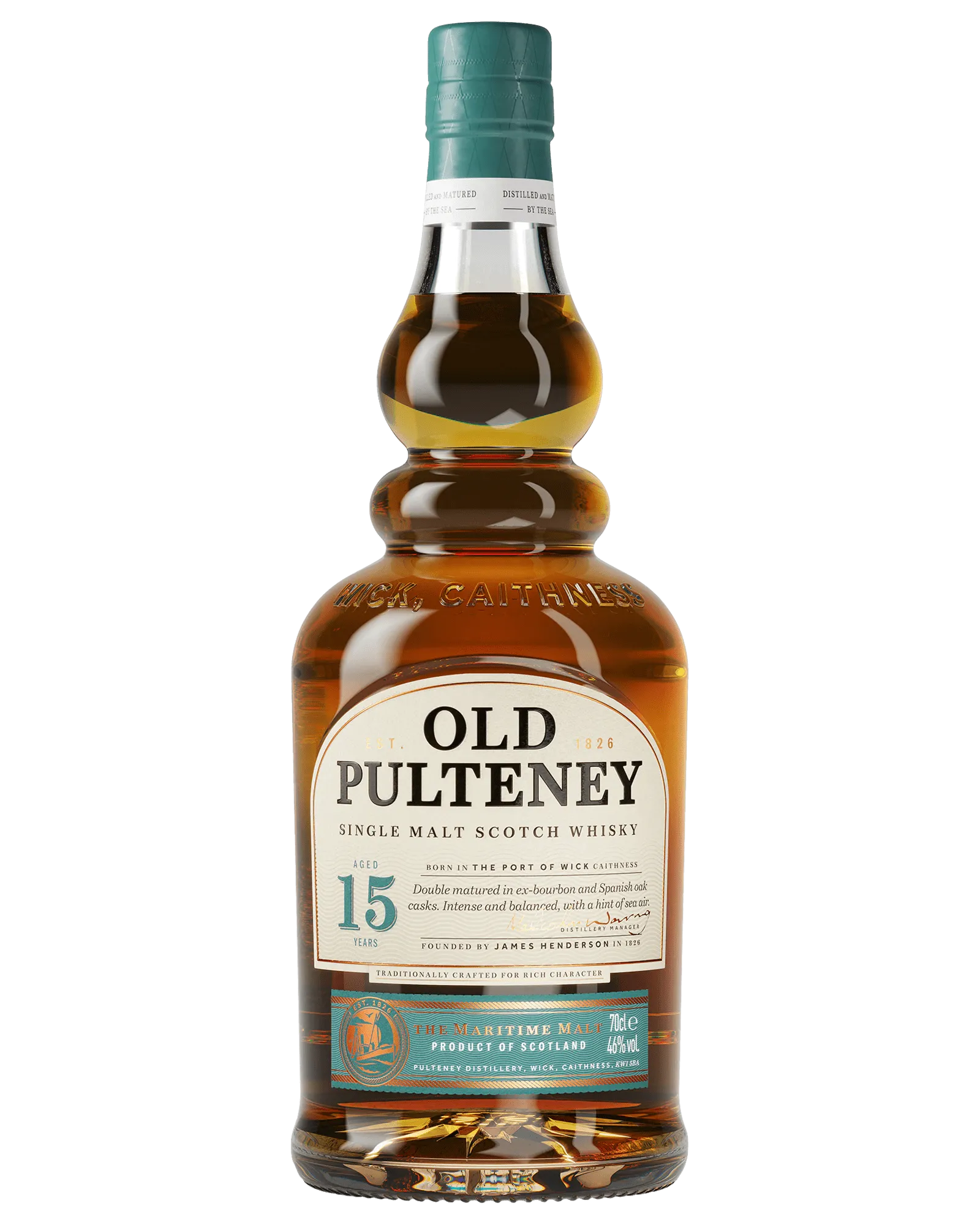  Liquor Loot- Old Pulteney 15 year old Single Malt Scotch Whisky (700mL) -  