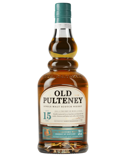  Liquor Loot- Old Pulteney 15 year old Single Malt Scotch Whisky (700mL) -  