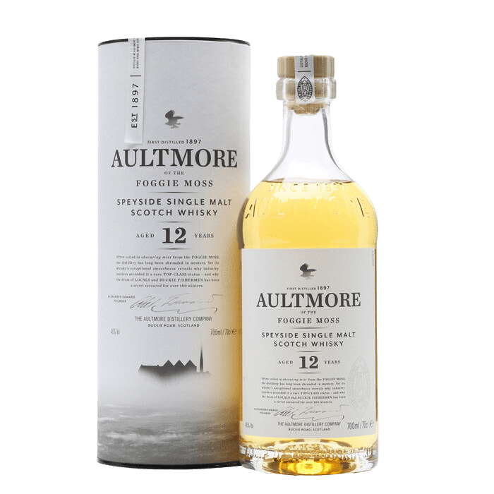 Aultmore of the Foggie Moss 12 Year Old Single Malt Scotch Whisky (700mL) - Liquor Loot- 