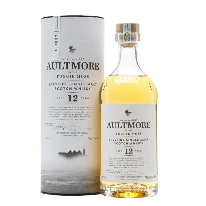  Liquor Loot- Aultmore of the Foggie Moss 12 Year Old Single Malt Scotch Whisky (700mL) -  