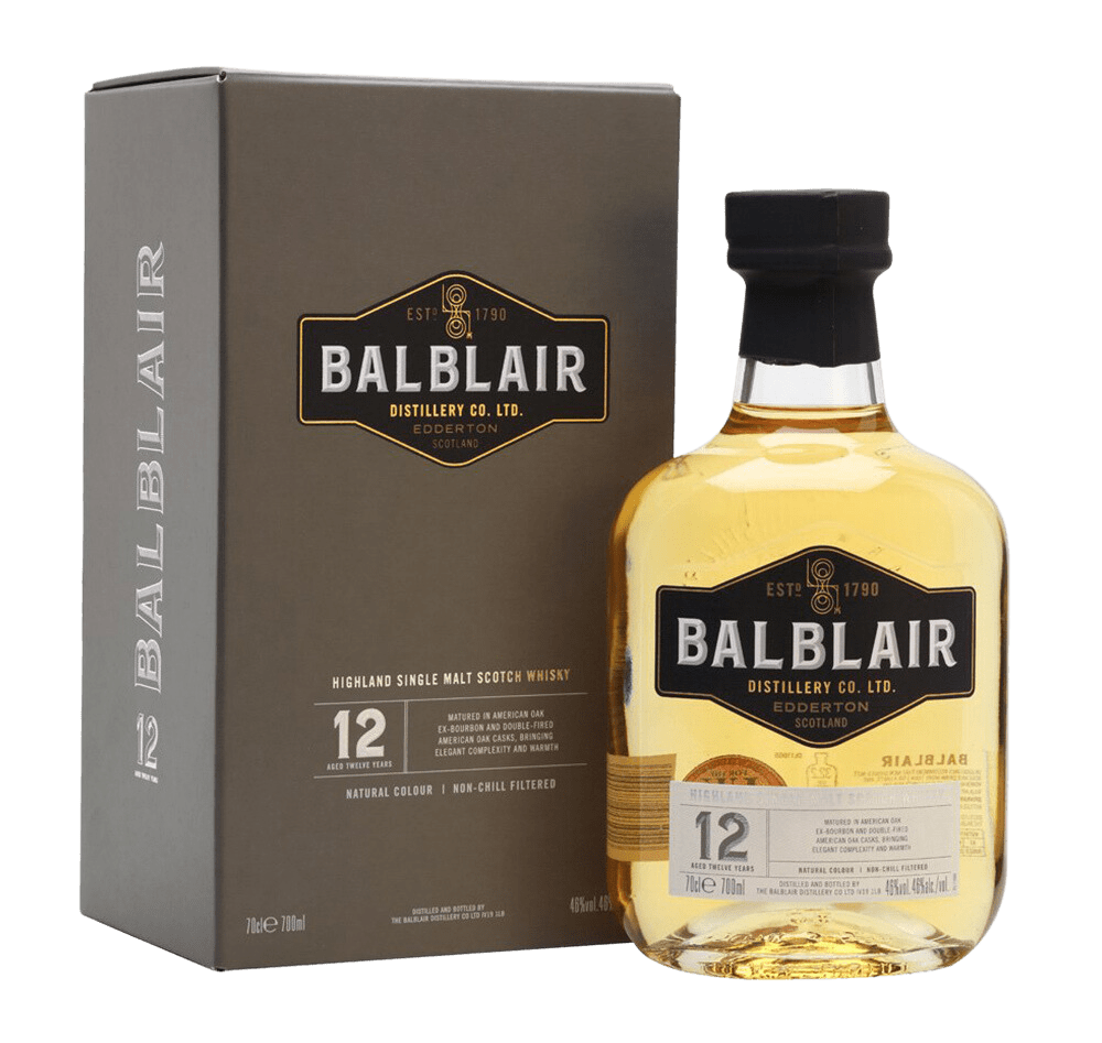 Balblair 12 Year Old Single Malt Scotch Whisky (700mL) - Liquor Loot- 