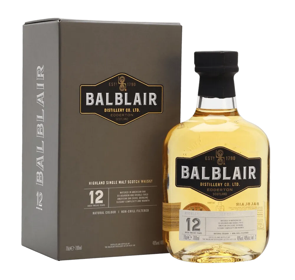  Liquor Loot- Balblair 12 Year Old Single Malt Scotch Whisky (700mL) -  