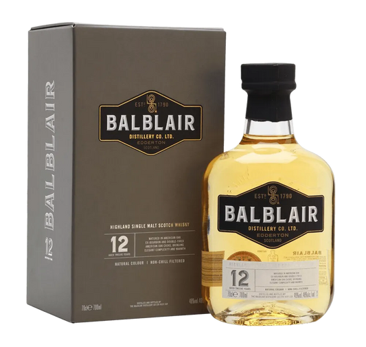  Liquor Loot- Balblair 12 Year Old Single Malt Scotch Whisky (700mL) -  