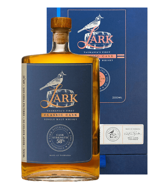 Lark Distillery Classic Cask Strength Single Malt Australian Whisky (500mL) - Liquor Loot- 