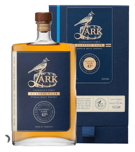  Liquor Loot- Lark Distillery Classic Cask Single Malt Australian Whisky (500mL) -  