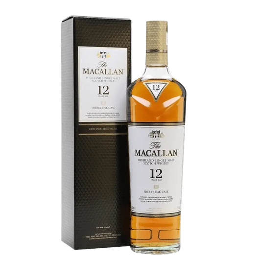  Liquor Loot- The Macallan 12 Year Old Sherry Cask Single Malt Scotch Whisky (700mL) -  