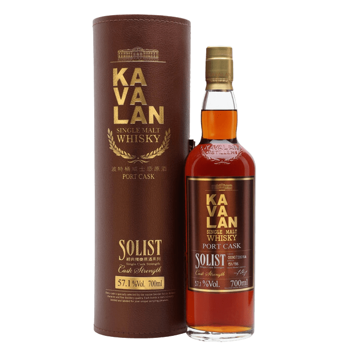 Kavalan Solist Port Cask Cask Strength Single Malt Taiwanese Whisky (700mL) - Liquor Loot- 