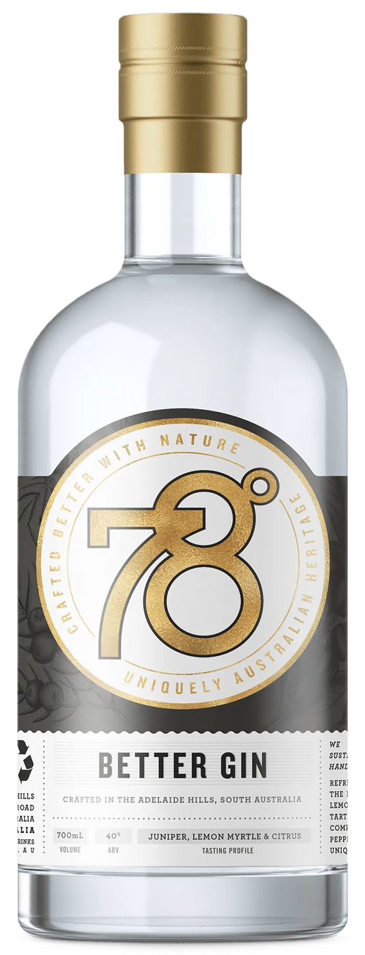  Liquor Loot- Adelaide Hills 78 Degrees Better Gin (700mL) -  