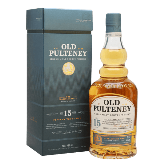  Liquor Loot- Old Pulteney 15 year old Single Malt Scotch Whisky (700mL) -  
