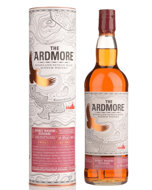  Liquor Loot- Ardmore Port Wood Finish 12 Year Old Single Malt Scotch Whisky (700mL) -  