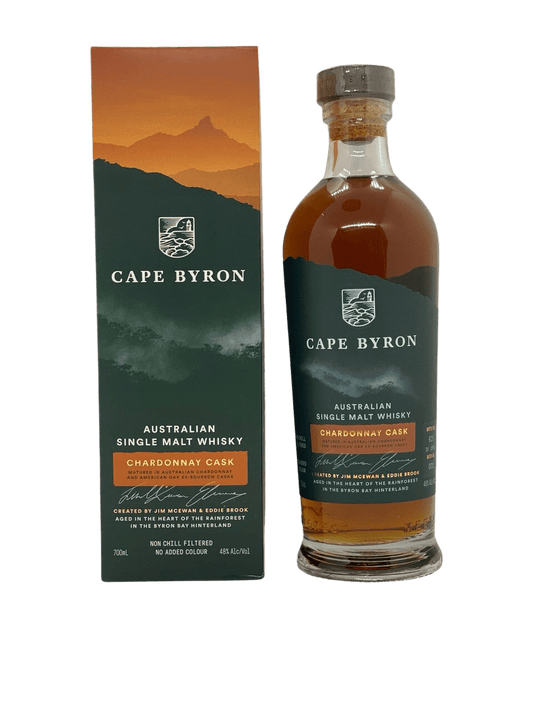  Liquor Loot- Cape Byron Chardonnay Cask Australian Single Malt Whisky (700mL) -  