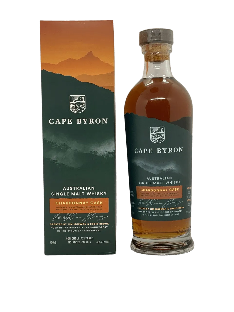  Liquor Loot- Cape Byron Chardonnay Cask Australian Single Malt Whisky (700mL) -  