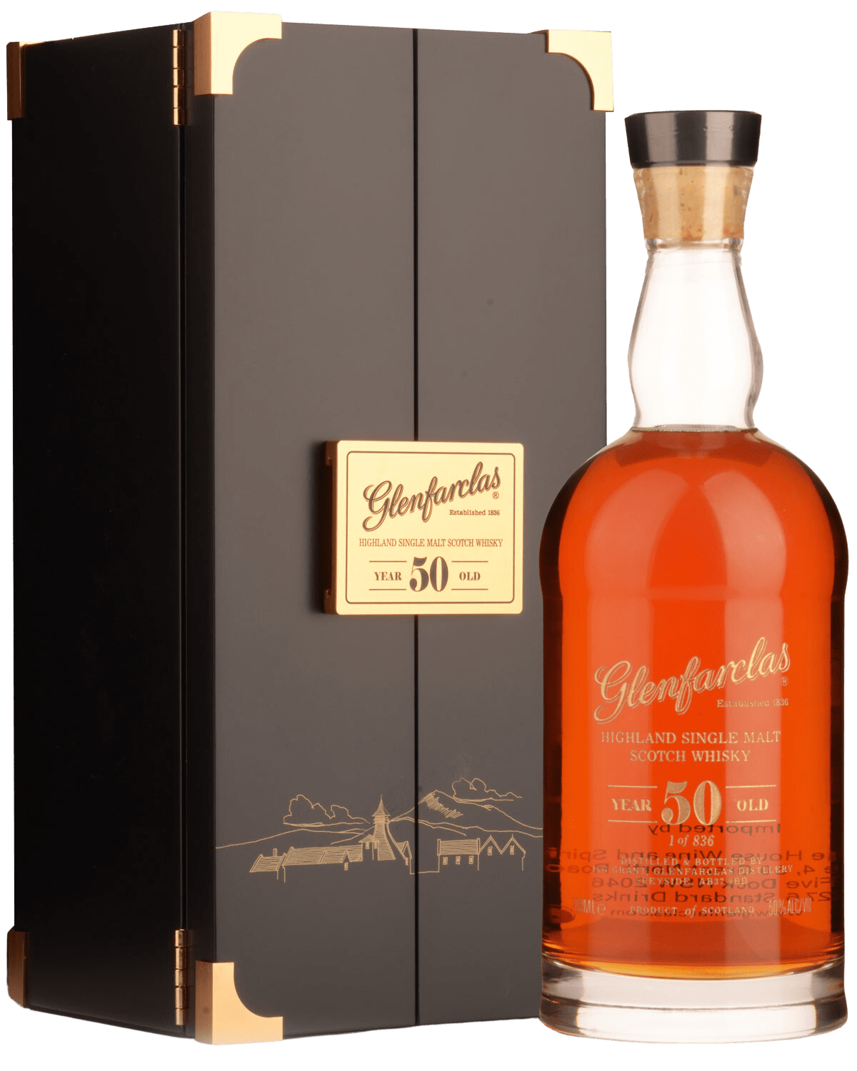Glenfarclas 50 Year Old Single Malt Scotch Whisky (700mL) Liquor Loot 7239317356592