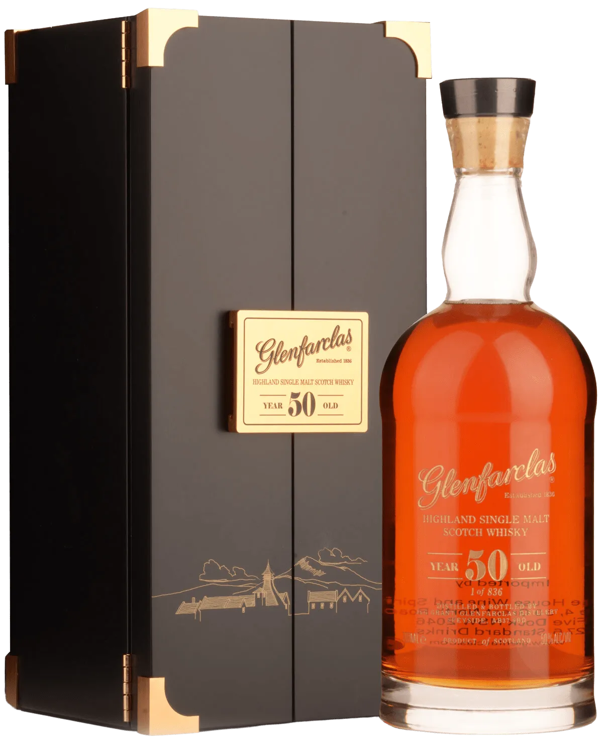 Glenfarclas 50 Year Old Single Malt Scotch Whisky (700mL) | Liquor Glenfarclas 50 Year Old Single Malt Scotch Whisky (700mL) | Liquor