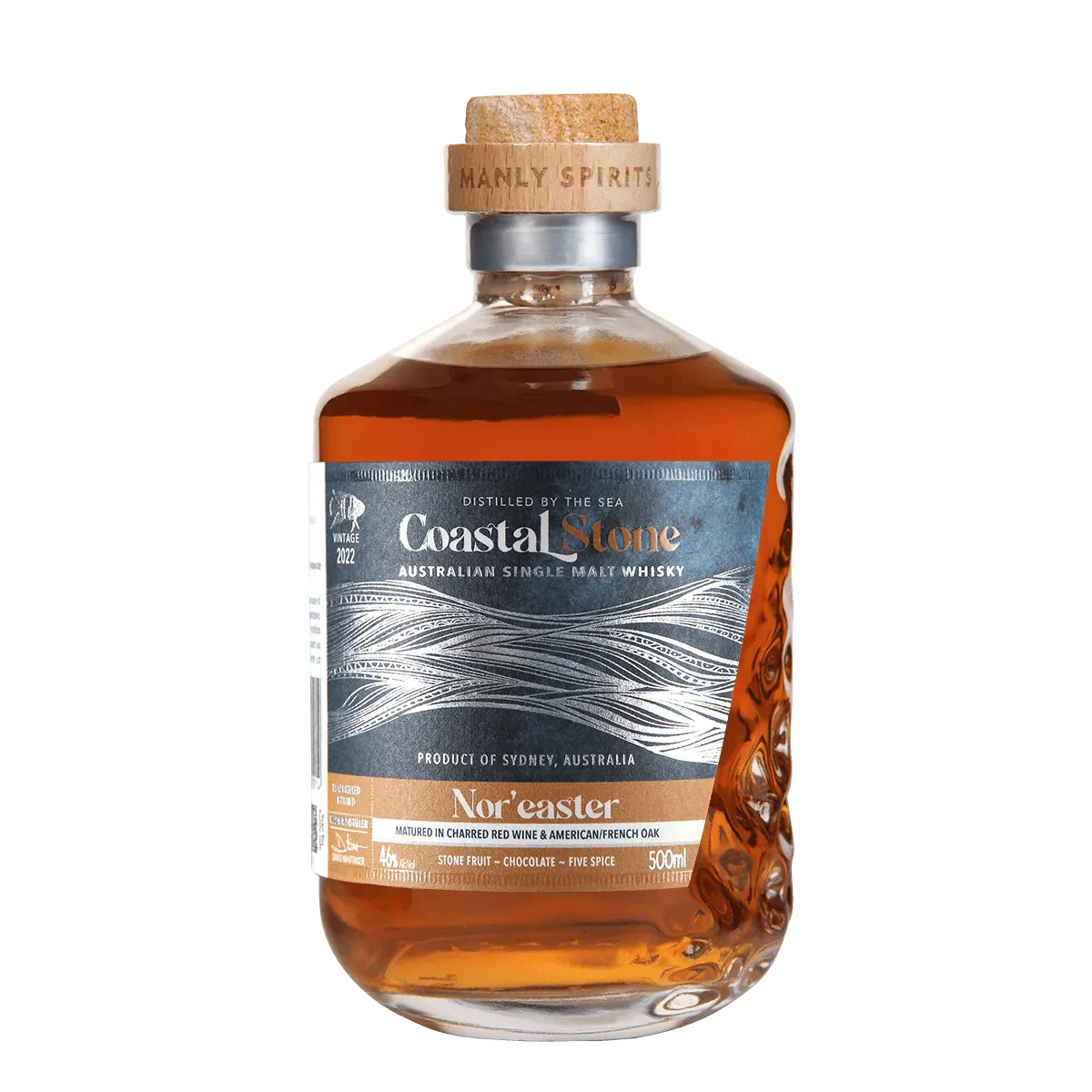  Liquor Loot- Coastal Stone Nor'easter Single Malt Whisky (500mL) -  