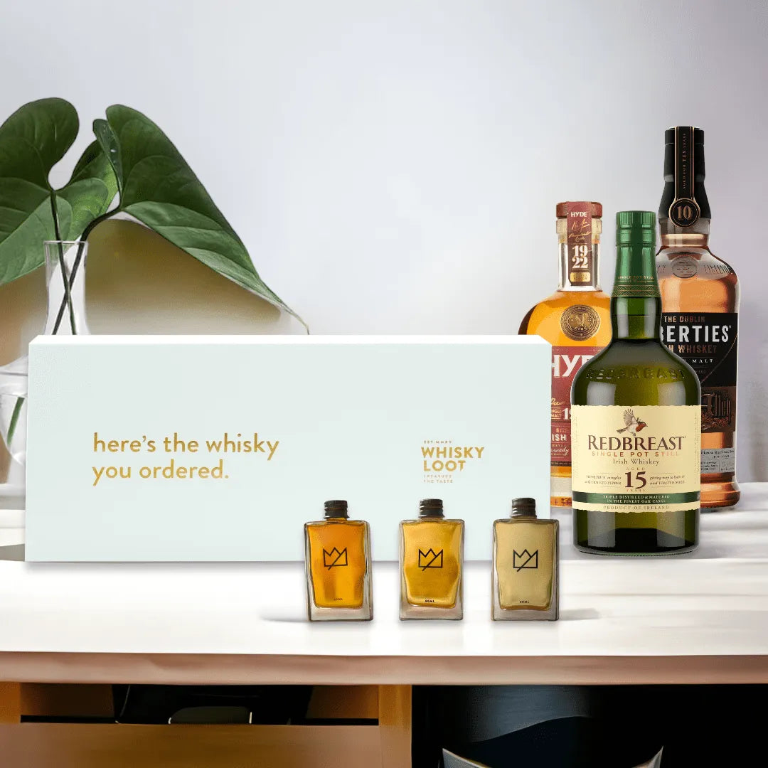  Liquor Loot- Irish Whiskey Tasting Pack -  