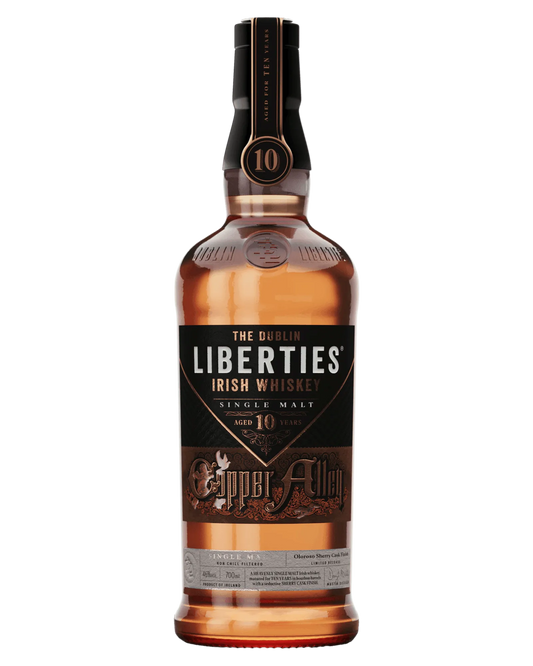  Liquor Loot- The Dublin Liberties 10 Year Old Copper Alley Single Malt Irish Whiskey (700mL) -  