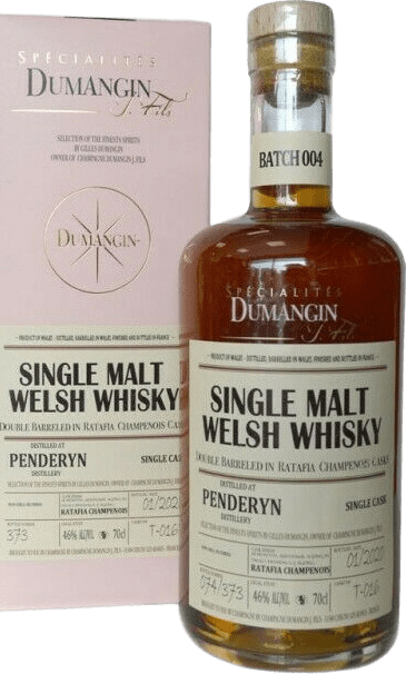 Dumangin Batch 009 Single Malt Welsh Whisky Penderyn (700mL) - Liquor Loot- 