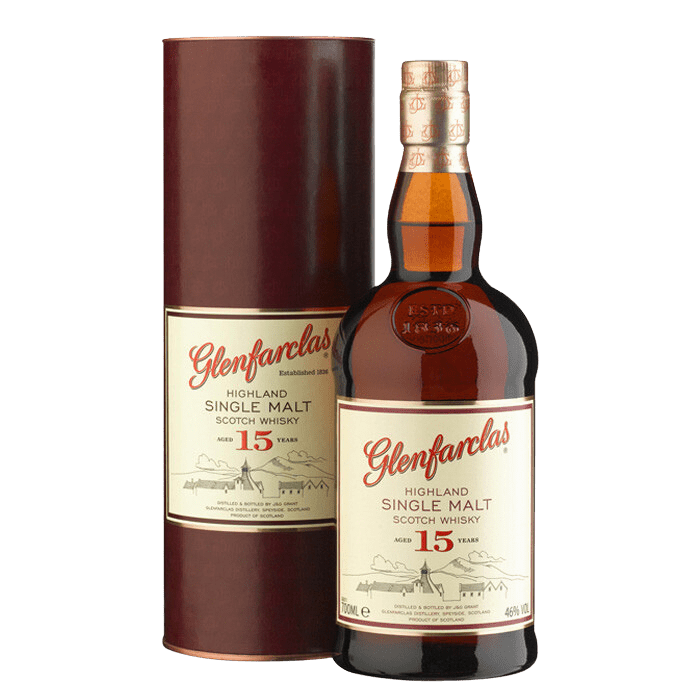 Glenfarclas 15 Year Old Single Malt Scotch Whisky (700mL) - Liquor Loot- 