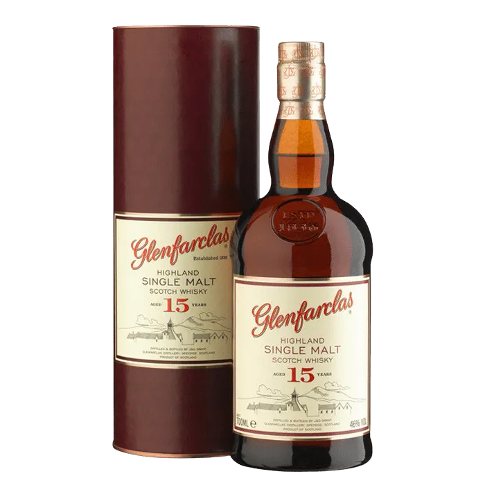  Liquor Loot- Glenfarclas 15 Year Old Single Malt Scotch Whisky (700mL) -  