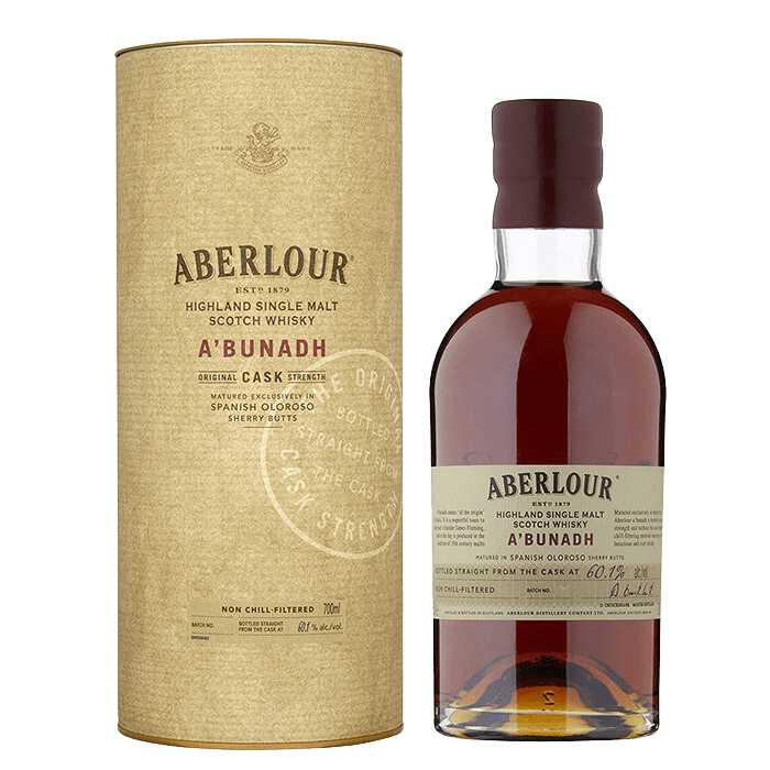 Aberlour A'bunadh Cask Strength Single Malt Scotch Whisky (700ml) - Liquor Loot- 