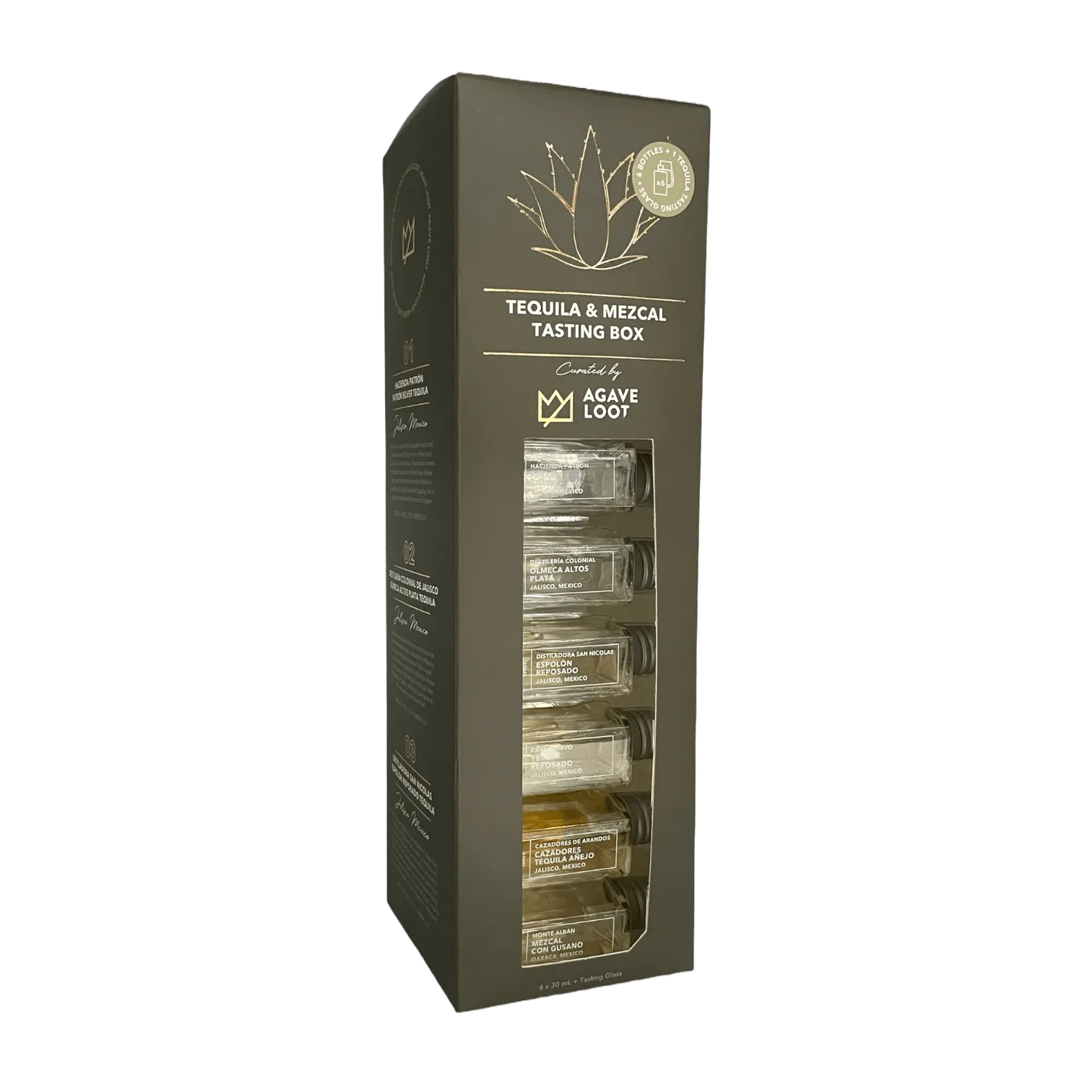  Liquor Loot- Agave Loot Tequila & Mezcal Gift Pack -  