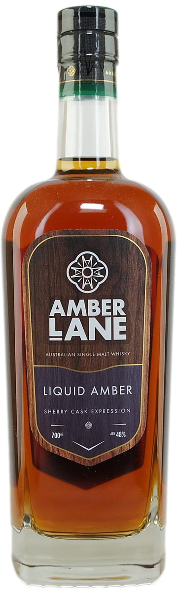 Amber Lane Liquid Amber Australian Single Malt Whisky (700ml) - Liquor ...