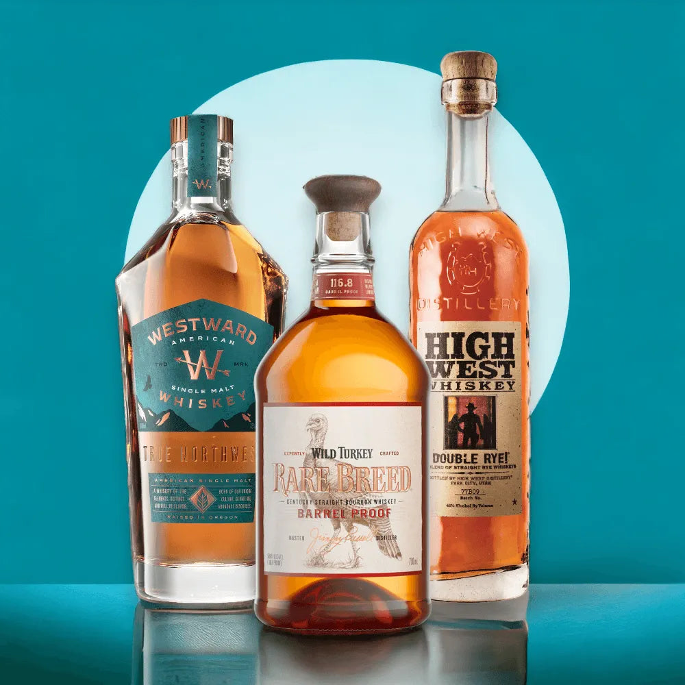  Liquor Loot- American Speakeasy Whisky Bottle Bundle -  