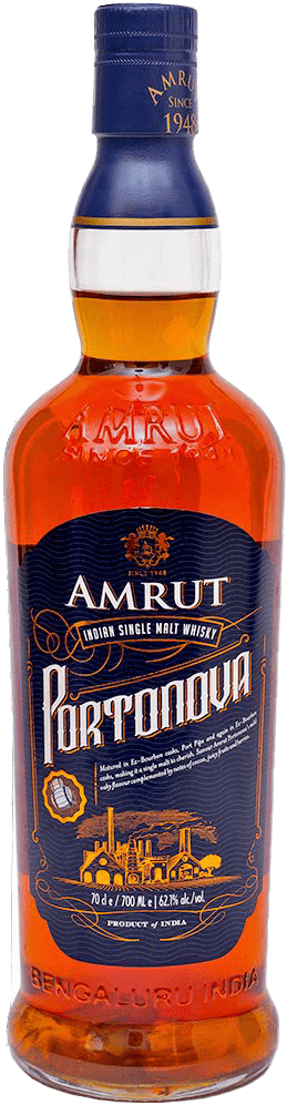 Amrut Portonova Cask Strength Single Malt Indian Whisky (700mL) - Liquor Loot- 