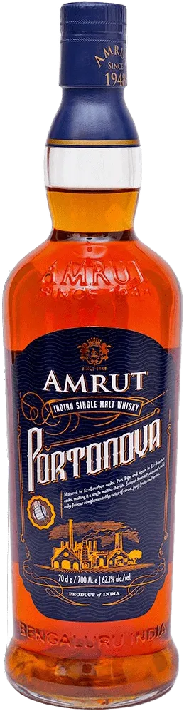  Liquor Loot- Amrut Portonova Cask Strength Single Malt Indian Whisky (700mL) -  