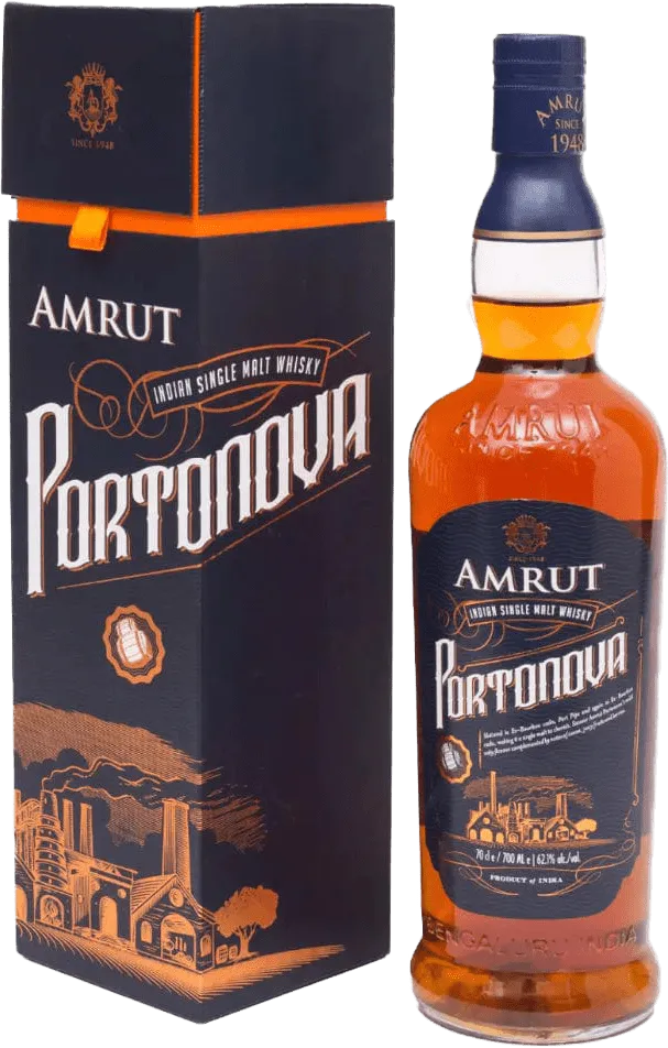  Liquor Loot- Amrut Portonova Cask Strength Single Malt Indian Whisky (700mL) -  