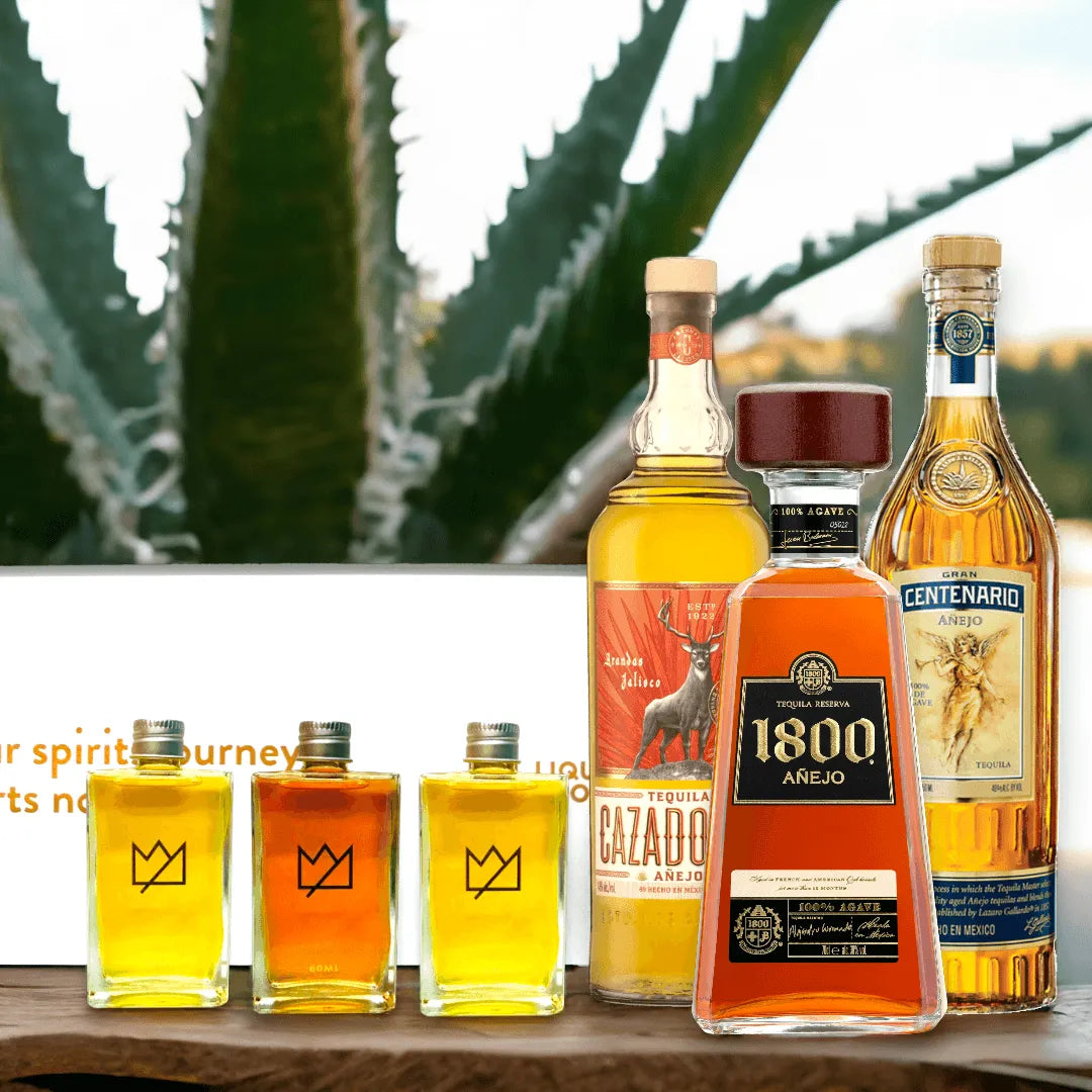  Liquor Loot- Anejo Tequila Tasting Pack -  