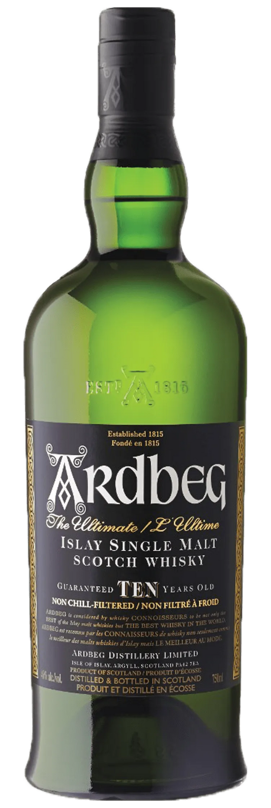  Liquor Loot- Ardbeg 10 Year Old Single Malt Whisky (700mL) -  