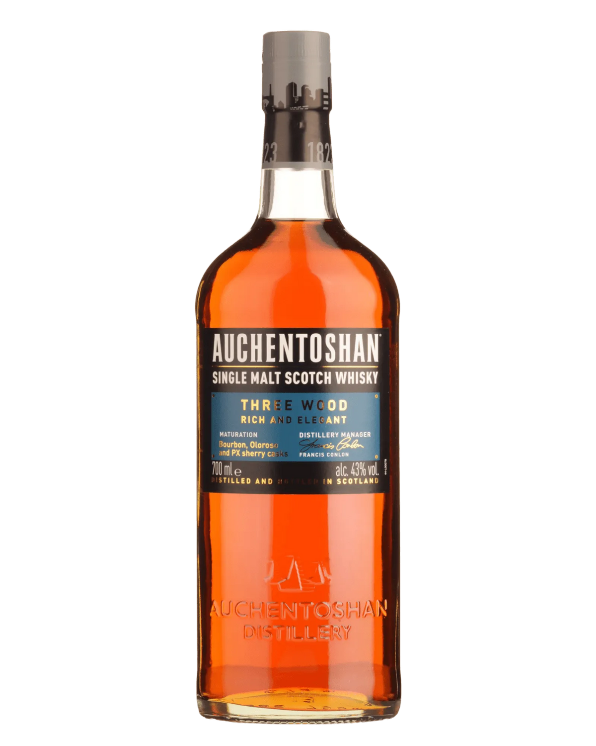 Liquor Loot- Auchentoshan Three Wood Single Malt Scotch Whisky (700mL) -  