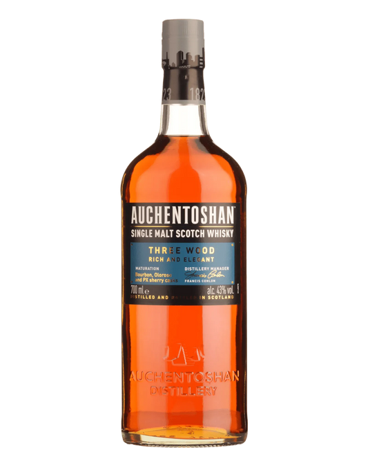  Liquor Loot- Auchentoshan Three Wood Single Malt Scotch Whisky (700mL) -  