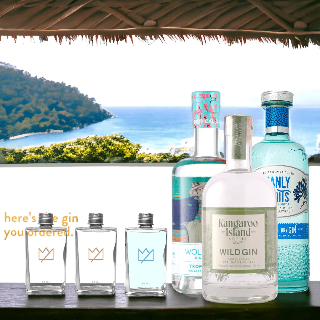  Liquor Loot- Australian Gin Tasting Pack -  