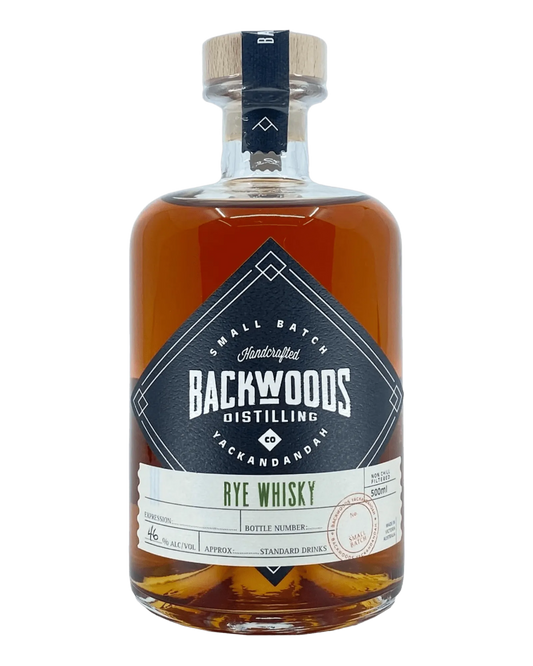  Liquor Loot- Backwoods Australian Rye Whisky - Batch #5 (500mL) -  