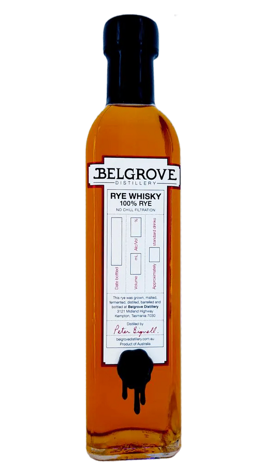  Liquor Loot- Belgrove Distillery Whisky Loot Vatting Cask Strength 100% Rye Whisky (500mL) -  