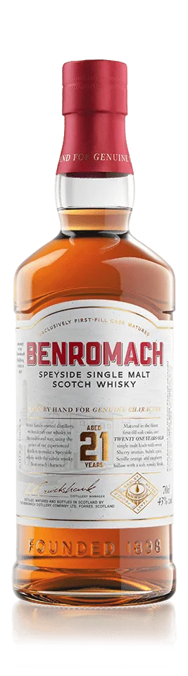  Liquor Loot- Benromach 21 Year Old Single Malt Scotch Whisky (700mL) -  