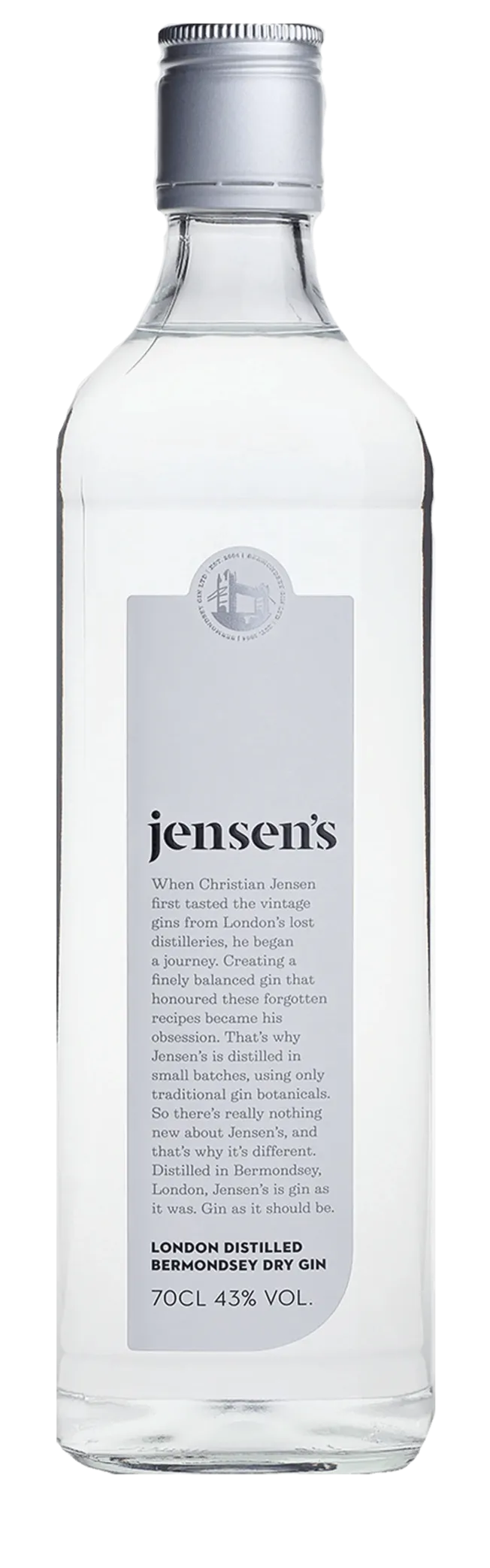  Liquor Loot- Jensen's Bermondsey Dry Gin (700mL) -  