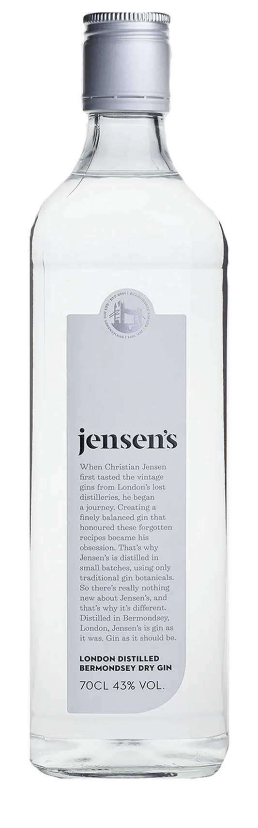  Liquor Loot- Jensen's Bermondsey Dry Gin (700mL) -  